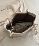 Plaid Chain Strap Handbag & Shoulder Bag - Image 8