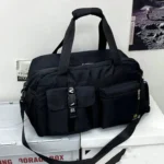 Travel Gym Bag with Shoe Compartment & Wet/Dry Separation