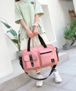 Travel Gym Bag with Shoe Compartment & Wet/Dry Separation - Image 6