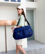 Travel Gym Bag with Shoe Compartment & Wet/Dry Separation - Image 5