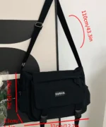 Minimalist Messenger Bag – Lightweight Casual Crossbody Shoulder Bag - Image 6