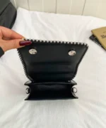 Mini Studded Top Handle Bag with Rhinestones – Women’s Elegant Crossbody Bag - Image 4