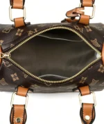 Mini Monogram Boston Bag with Rabbit Charm - Image 6