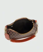 Elegant Mini Shoulder Bag with Cherry Charm - Image 8