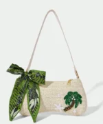 Boho Shell Charm Straw Shoulder Bag – Summer Beach Edition - Image 7