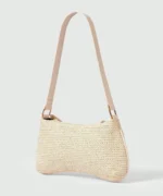 Boho Shell Charm Straw Shoulder Bag – Summer Beach Edition - Image 4