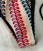 Abstract Print Bikini Set - Image 7