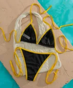 Contrast Trim Bikini Set - Image 6