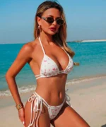 Floral Tie-Back Bikini Set - Image 3