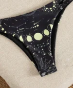 Galaxy Print Triangle Bikini Set - Image 5