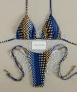 Geometric Triangle Bikini Set - Image 5