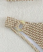 Gingham Twist Back Bikini Set - Image 7