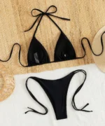 Gold Disc Triangle Bikini Set - Image 2