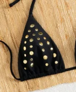 Gold Disc Triangle Bikini Set - Image 3