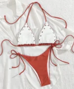 Grommet Triangle Bikini Set - Image 18