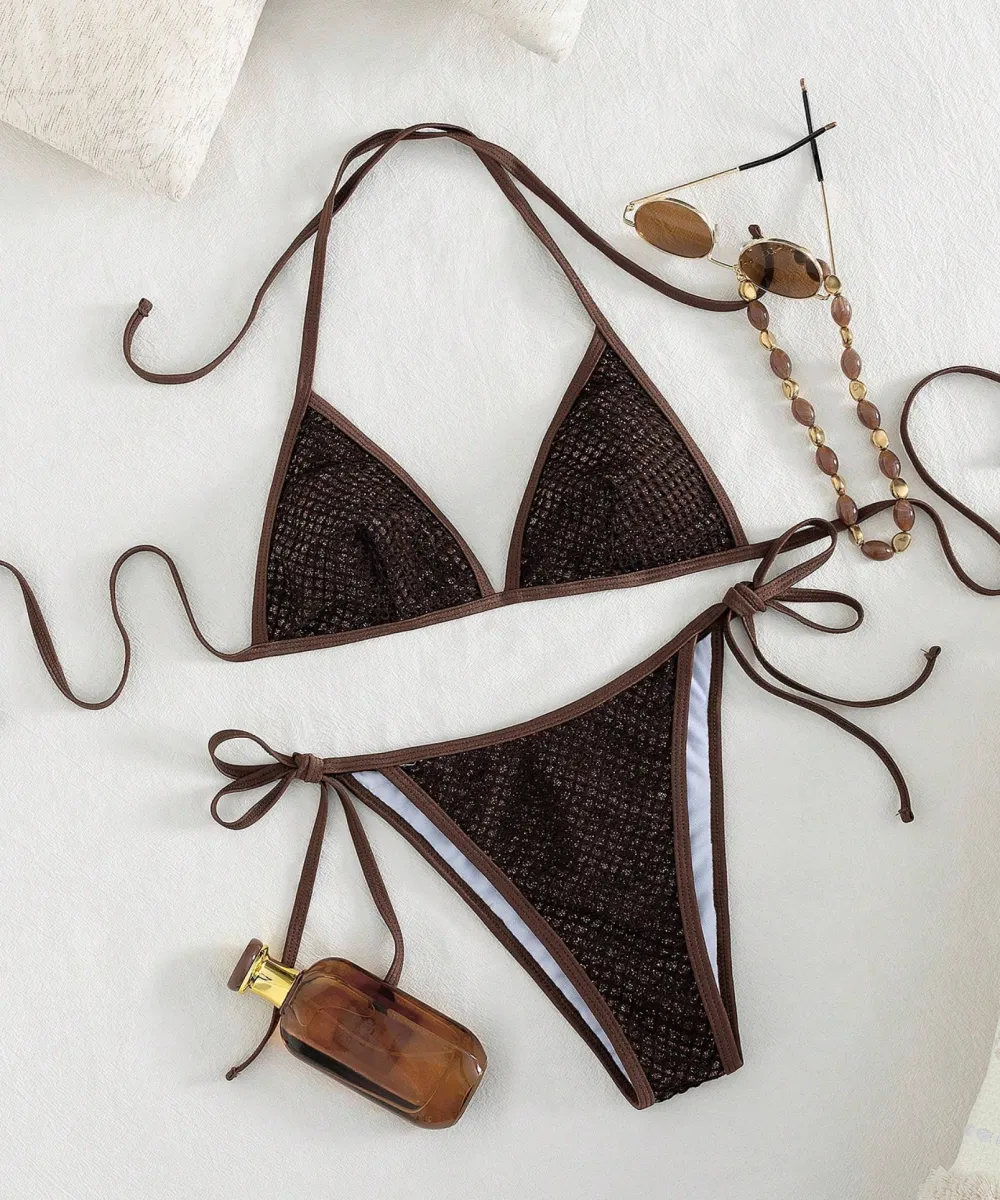 knittrianglebikiniset07 Knit Triangle Bikini Set - Image 1