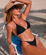 Lace Triangle Bikini Set - Image 3