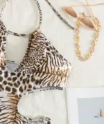 Leopard Cut-Out Monokini Swimsuit - Image 10