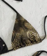 Metallic Rivet Bikini Set - Image 6