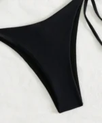 Rhinestone Tie-Side Bikini Set - Image 5