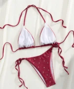 Rhinestone Triangle Bikini Set - Image 17