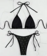 Rhinestone Triangle Bikini Set - Image 10