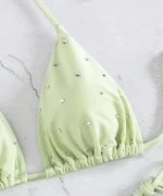 Rhinestone Triangle Bikini Set - Image 8