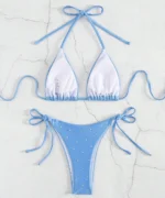 Rhinestone Triangle Bikini Set - Image 6