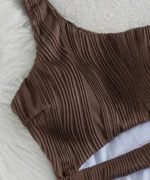 Ribbed Cutout One-Piece Swimsuit - Image 6