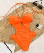 Ribbed Cutout One-Piece Swimsuit - Image 23