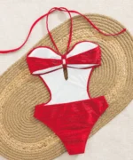 Ribbed Cutout One-Piece Swimsuit - Image 20