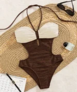 Ribbed Cutout One-Piece Swimsuit - Image 21