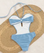 Ribbed Cutout One-Piece Swimsuit - Image 13