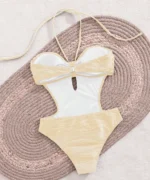 Ribbed Cutout One-Piece Swimsuit - Image 12