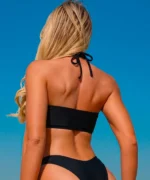 Ring Detail Bandeau Bikini Set - Image 7