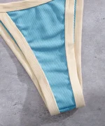 Ring Detail Triangle Bikini Set - Image 16
