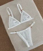 Sequin Triangle Bikini Set - Image 5