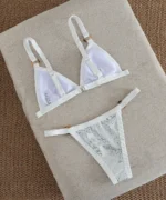 Sequin Triangle Bikini Set - Image 2