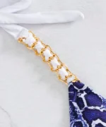 Snake Print Chain Bikini Set - Image 7