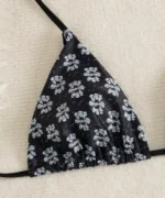 Summer Beach Set: Floral Bikini + Straw Tote - Image 7