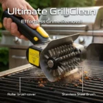 Electric BBQ brush